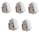 Kit 3 Modulo Interruptor Intermediario 10A Branco Tramontina Kit 3 Modulo Interruptor Intermediario 10A Branco Tramontina