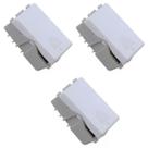 Kit 3 Modulo Pulsador Campainha 10A/250V Branco - Tramontina Kit 3 Modulo Pulsador Campainha 10A/250V Branco - Tramontina