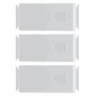 Kit 3 Módulo Pulsador Campainha Tramontina 6A 250V Branco