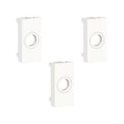 Kit 3 Modulo Saída Fio S70866804 Branco Orion 2 Pç Schneider Kit 3 Modulo Saída Fio S70866804 Branco Orion 2 Pç Schneider