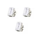 Kit 3 Módulo Tomada20A-250V PB Branco Sleek Margirius 16048