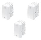 Kit 3 Módulos Interruptores Bipolar Simples 20A 250V Habitat - Fame Kit 3 Módulos Interruptores Bipolar Simples 20A 250V Habitat - Fame