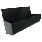 Kit 3 Módulos jardim vertical 12L resistente plástico preto UV