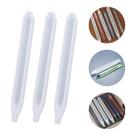 Kit 3 Moldes Silicone Criação De Caneta 03 Quadrada Resinas Artesanatos Trabalhos