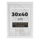 Kit 3 Moldura 30x40cm Com Acetato Certificado Diploma Fotografia -