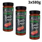 Kit 3 molho de tomate cereja marinara members mark vidro 580g sabor italiano autêntico