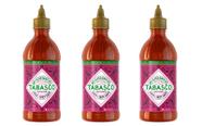 Kit 3 Molho Pimenta Tabasco Sweet & Spicy Adocicado 256 Ml