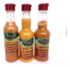 Kit 3 Molhos 1carolina Reaper, 1scorpion E 1pequi C/pimenta