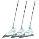 Kit 3 Mop Rodo Mágico Esfregão Multiuso Lava Seca Limpeza Fácil Limpa Piso Vidro Cozinha Banheiro Escritório Janela Chão Vassoura Mágica Casa Azulejo