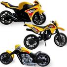 Kit 3 Motos Brinquedos Esportivo Cross Harley Presente Menino Motocicletas Colecionáveis