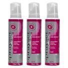 Kit 3 Mousse Condicionador Fixa Modela Cabelos Serinet 150ml Kit 3 Mousse Condicionador Fixa Modela Cabelos Serinet 150ml