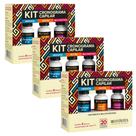Kit 3 mult cronograma capilar 30ml bio extratus