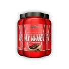 Kit 3 My Whey Protein Integral Medica Shake Chocolate 900g Kit 3 My Whey Protein Integral Medica Shake Chocolate 900g