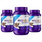 Kit 3 Myo Gold Whey Protein Premium Pote 900g Myoplex Kit 3 Myo Gold Whey Protein Premium Pote 900g Myoplex