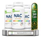 Kit 3 Nac N-acetilcisteina 500mg 120caps Bionutri Imunidade