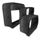 Kit 3 Necessaire Transparente Unissex Grande Viagem Frasqueira Organizador Mala Infantil Bolsa Maternidade Menino Menina