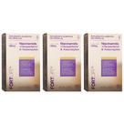 Kit 3 Niacinamida 97% Teor + Dexpantenol + Vit B5 60 Caps