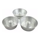 Kit 3 Nº18 -3 Nº20 -3 Nº22 Formas De Bolo Com Furo Redonda Kit 3 Nº18 -3 Nº20 -3 Nº22 Formas De Bolo Com Furo Redonda