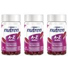 Kit 3 Nutren A-Z Mulher 60 Caps Cabelo pele unhas energia