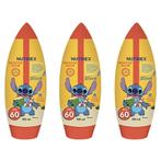 Kit 3 Nutriex Protetor Solar Infantil Stitch Fps 60 100ml.