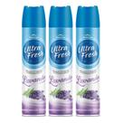 Kit 3 Odorizadores Ultra Fresh Spray Dom Line 400ml Baston - Lavanda Kit 3 Odorizadores Ultra Fresh Spray Dom Line 400ml Baston - Lavanda