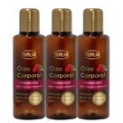 Kit 3 Óleo Corporal Framboesa 120Ml - Pepilon