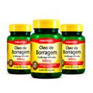 Kit 3 Oleo de Borragem 500mg 60 Capsulas Maxinutri