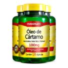 Kit 3 Óleo de Cártamo 1000mg Maxinutri 120 Cápsulas