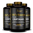 Kit 3 Óleo De Cártamo 240 cápsulas liquidas softgels Lilis Secrets - Alisson Nutrition