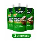 Kit 3 Óleo de Coco Extravirgem Copra Pouch 100ml