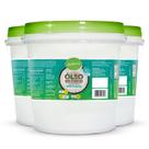 Kit 3 Óleo de Coco Sem Sabor Qualicoco 3 litros virgem Kit 3 Óleo de Coco Sem Sabor Qualicoco 3 litros virgem