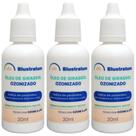 Kit 3 Óleo de Girassol Ozonizado 30ml Tecnologia Ozone Life Blustratum