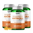 KIT 3 Óleo de Semente de Abóbora com Vitamina E Prensado a Frio 120 caps Ayeko