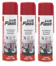 Kit 3 Óleo Desengripante Lubrificante Spray 300ml - Lub Fast Kit 3 Óleo Desengripante Lubrificante Spray 300ml - Lub Fast