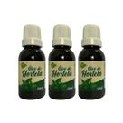 Kit 3 Óleo Hortelã Menta Piperita 30mL - Aroeira Cosmética - 100% Natural e Vegano