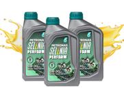 Kit 3 Óleo Lubrificante 5W30 API SN Selenia Perform 100% Sintetico 1 Litro