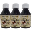 Kit 3 Óleo Natural De Amêndoas Doces 100Ml - Delfino