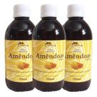 Kit 3 Óleo Natural De Amêndoas Doces 200Ml - Delfino