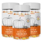 Kit 3 Óleo Semente de Abobora Suplemento Alimentar Queda de Cabelo Vitamina Coração 180 Capsulas
