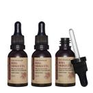 Kit 3 Óleo Vegetal Puro Rosa Mosqueta 30ml Via Aroma