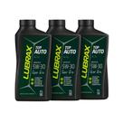 Kit 3 Óleos Motor 5W30 Sintético Lubrax Valora SP API SP 1 Litro