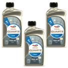 Kit 3 Óleos Semi Sintético 10W-40 Quartz 7000 ACEA A3/B4 e API SN TotalEnergies
