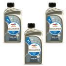Kit 3 Óleos Semi Sintético 15W-40 Quartz 7000 SN TotalEnergies