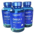 Kit 3 Ômega 3 1000mg Catarinense Pharma 360 Cápsulas Sem sabor Kit 3 Ômega 3 1000mg Catarinense Pharma 360 Cápsulas Sem sabor