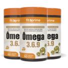 Kit 3 Ômega 3-6-9 Peixe Linhaça Borragem 1000mg 60 Cápsulas Fitoprime Kit 3 Ômega 3-6-9 Peixe Linhaça Borragem 1000mg 60 Cápsulas Fitoprime