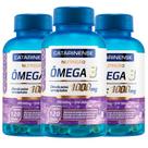 kit 3 Ômega 3 Catarinense 1000mg 120 Cápsulas - Catarinense