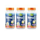 Kit 3 Ômega 3 Kids 3x60 cápsulas Rico em Dha e Epa Unilife Kit 3 Ômega 3 Kids 3x60 cápsulas Rico em Dha e Epa Unilife