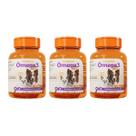 Kit 3 Ômega 3 Vet Suplemento Botupharma 1000mg 30 Cápsulas