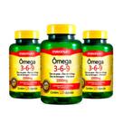 Kit 3 Ômega Triplo 3-6-9 1000mg 120 Capsulas Maxinutri