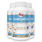 Kit 3 Omegafor Family Ômega 3 Vitafor 360 Cápsulas